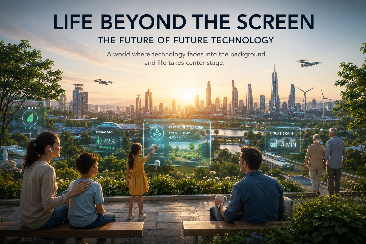 The Beginning of a Screenless Future Life Beyond the Screen