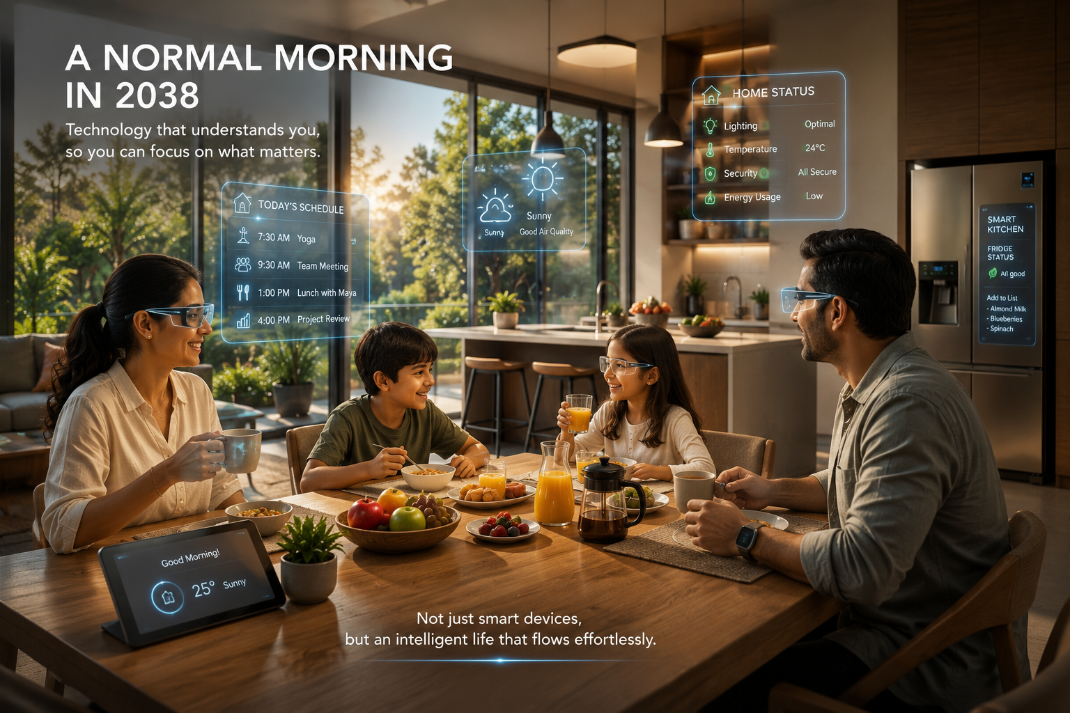 A Normal Morning in 2038 Smart Living Beyond the Screen