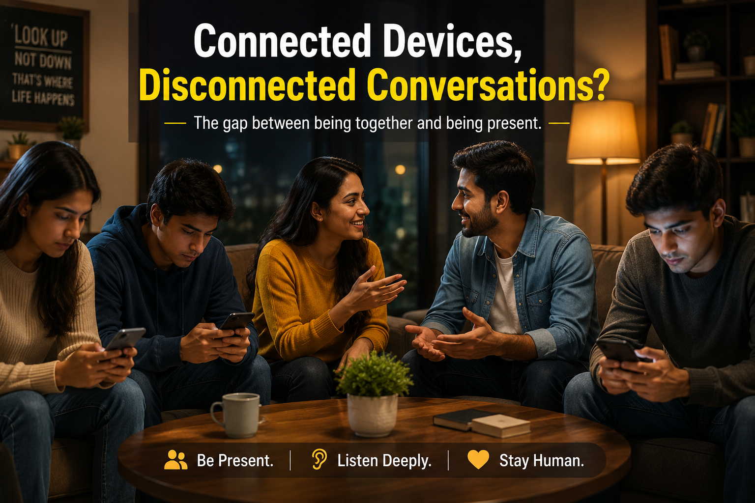 Technology and Human Identity Connected Devices Disconnected Conversations