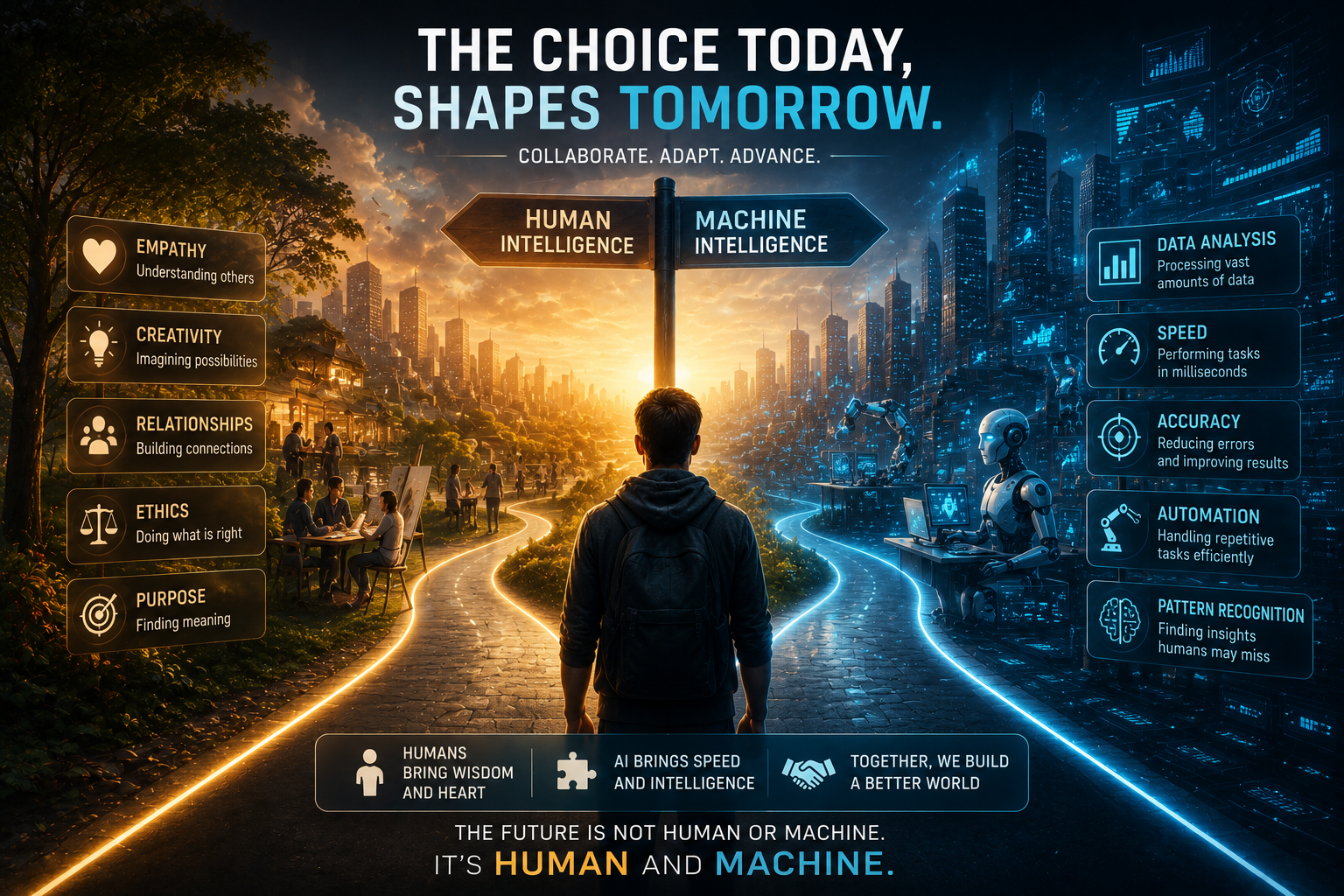 The Future Is Human and Machine Intelligence Working Together