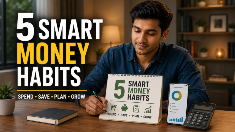 5 Smart Money Habits for better financial control