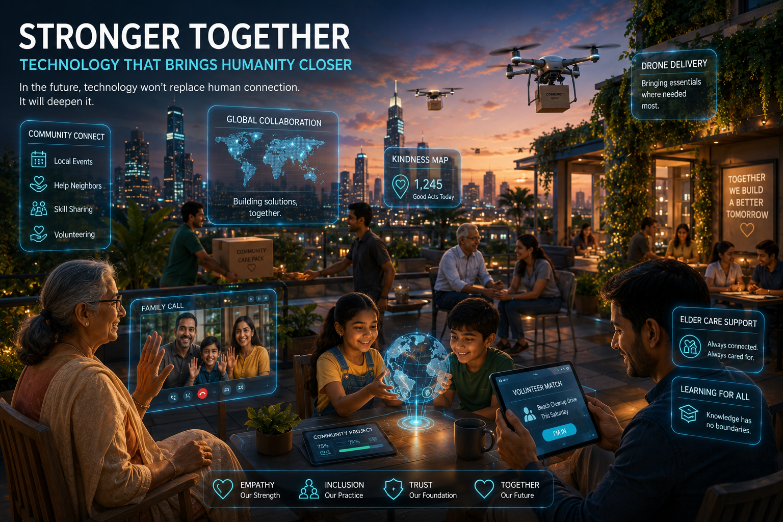 Technology That Brings Humanity Closer Building a Connected Future