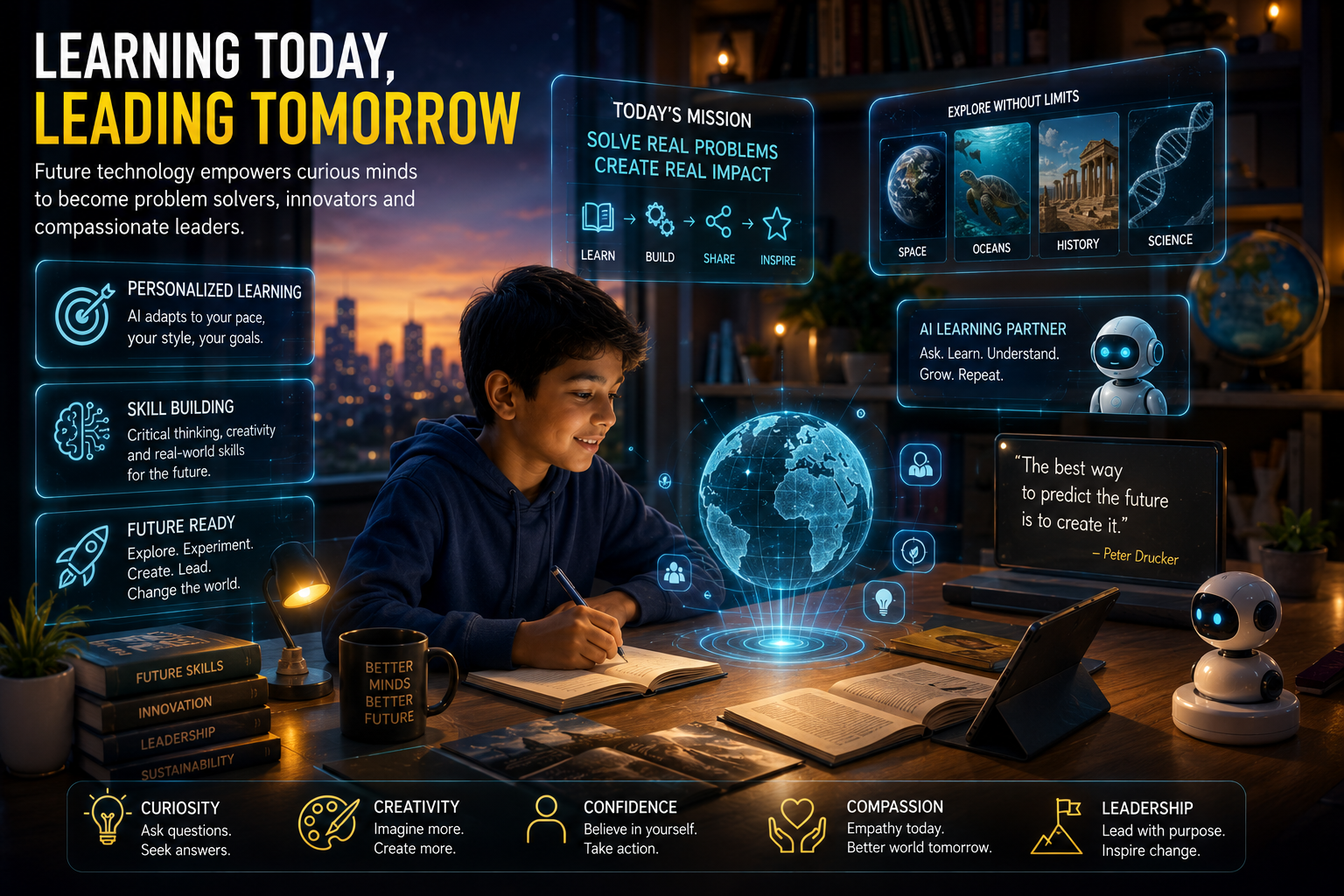 Learning Today Leading Tomorrow Preparing the Next Generation for the Future