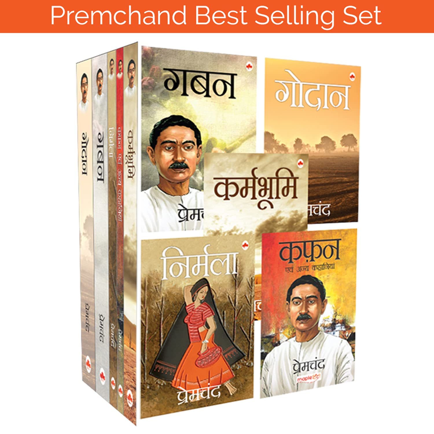 Best of Premchand set of 5 Hindi books