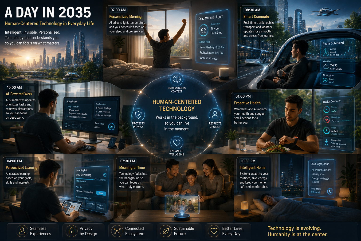 A Day in 2035 Human Centered Technology in Everyday Life