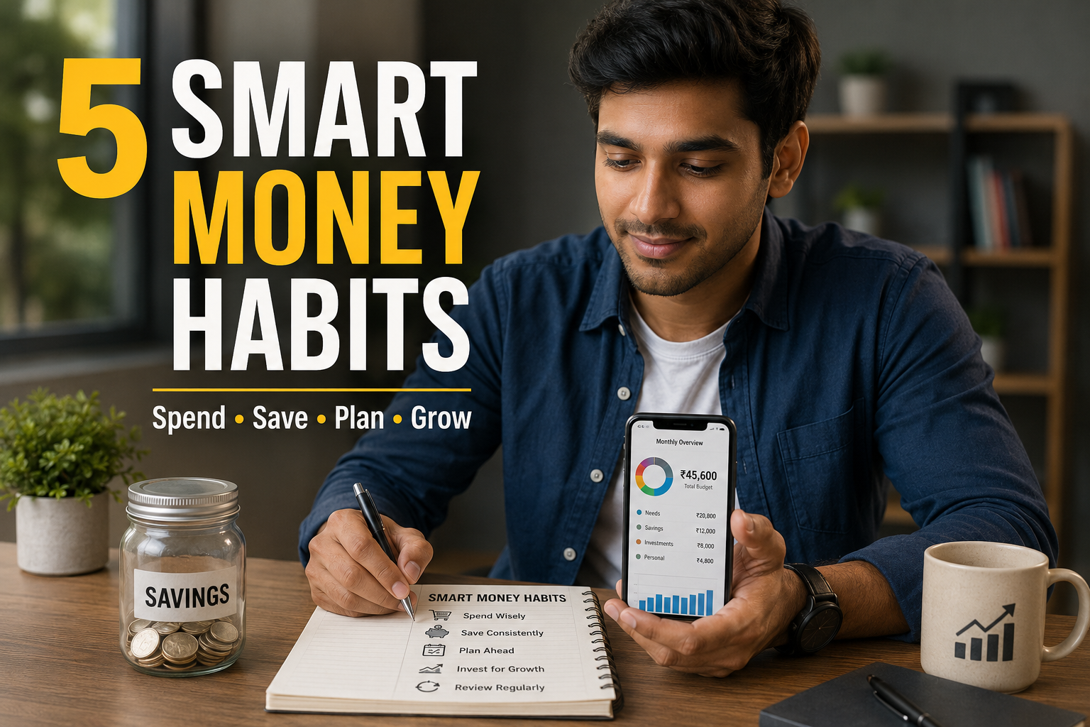 5 Smart Money Habits Everyone Should Learn