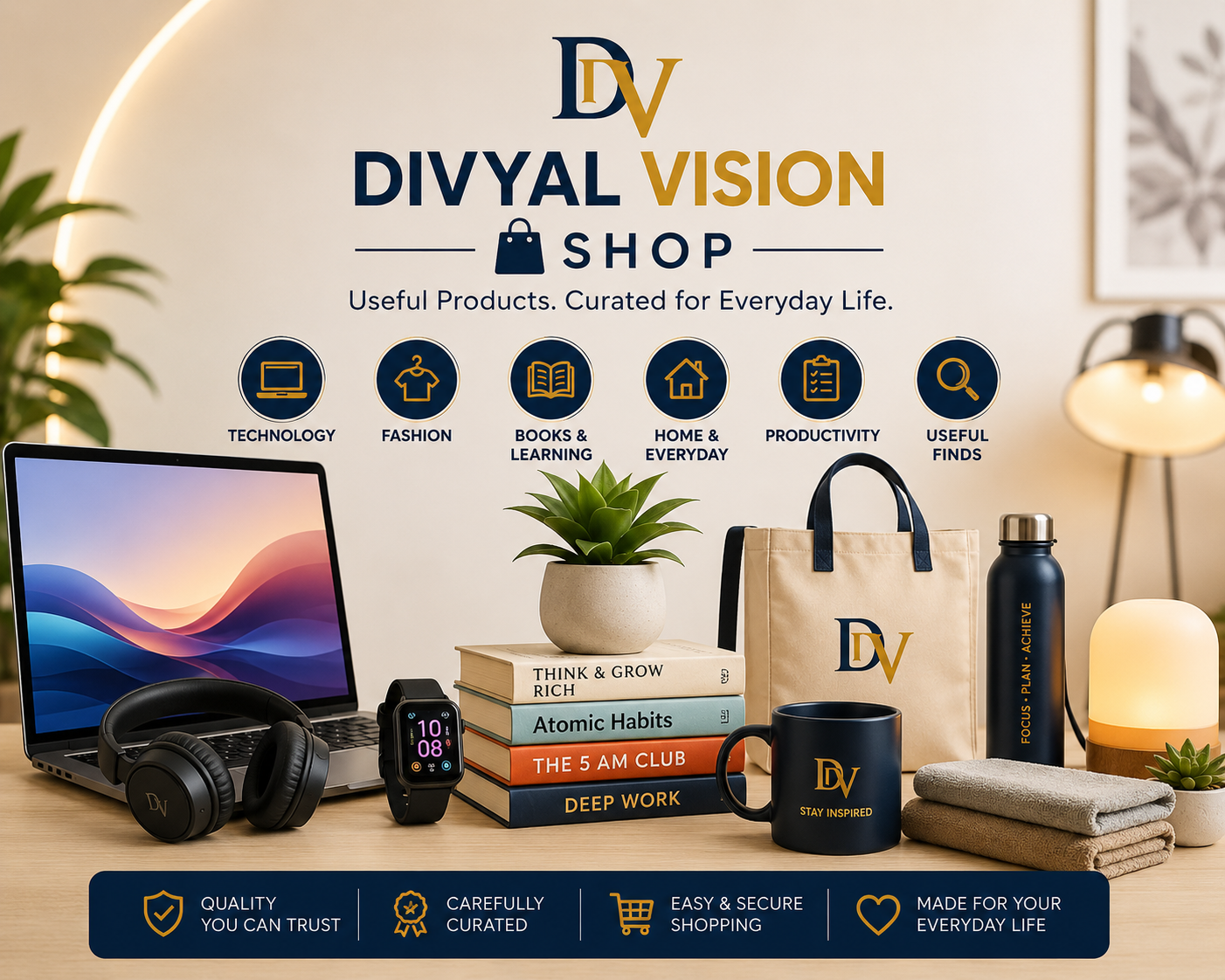 Divyal Vision Shop featuring curated products from different online platforms