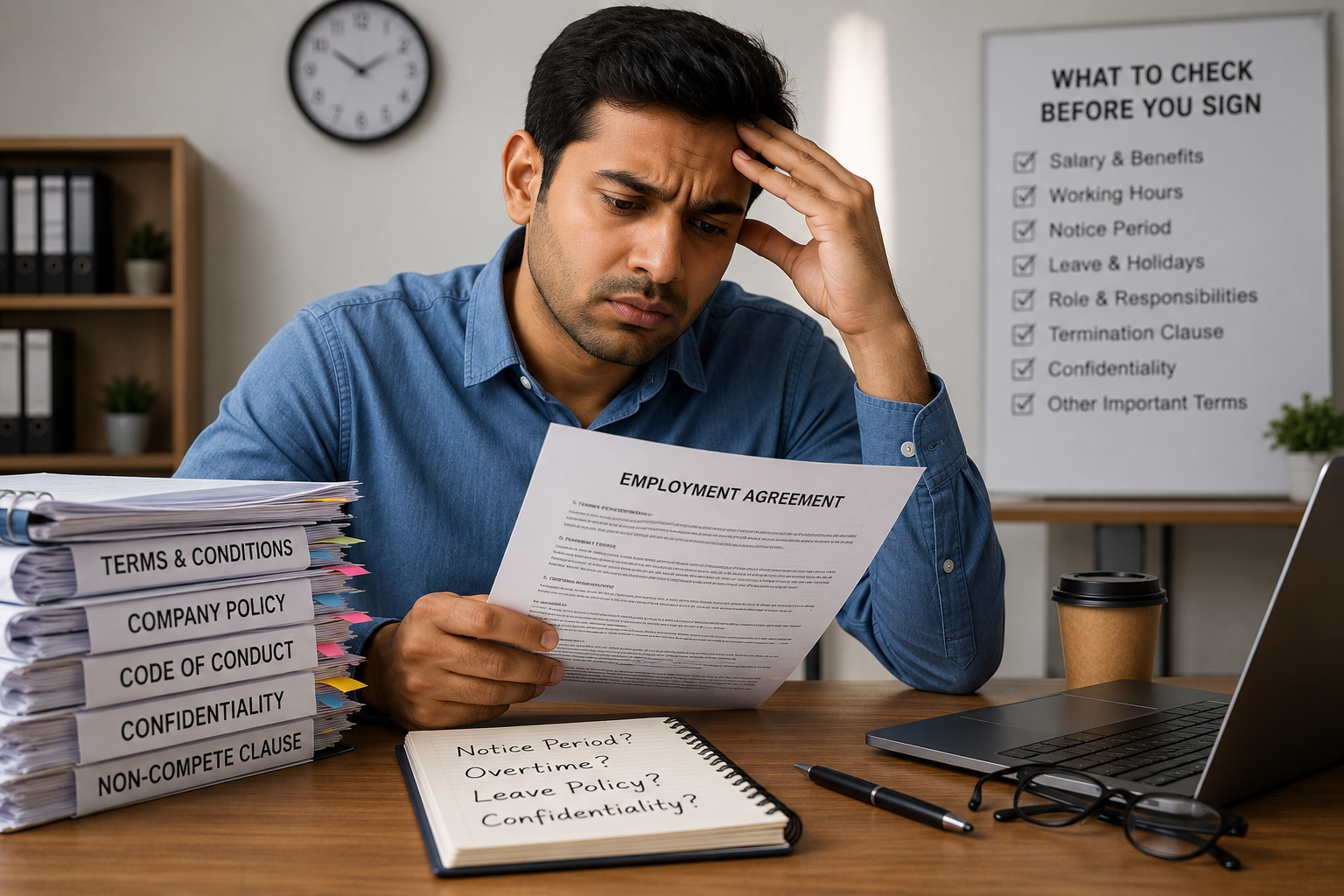 Employment Contract Check the Terms Before Signing