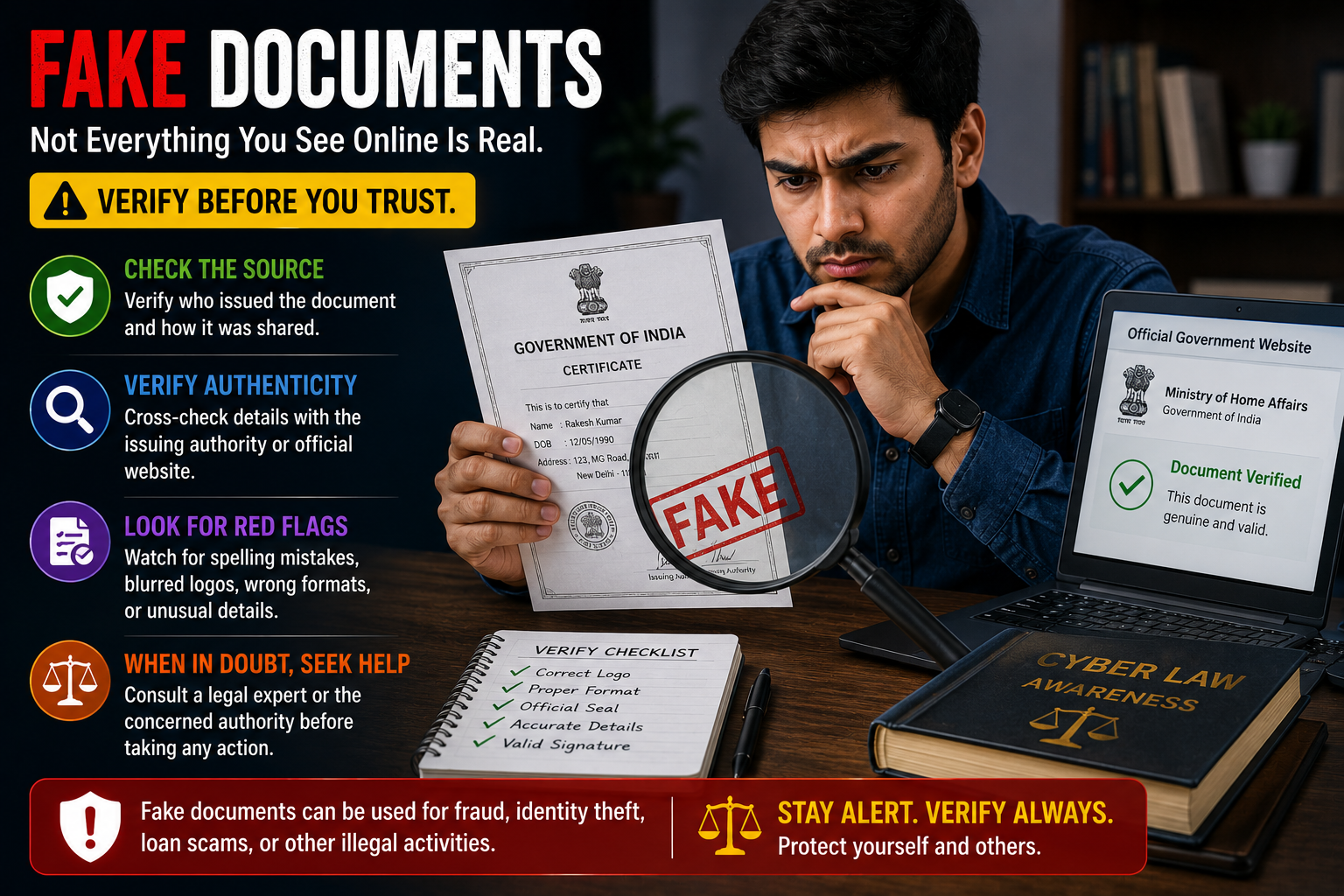 Fake Documents and Digital Verification