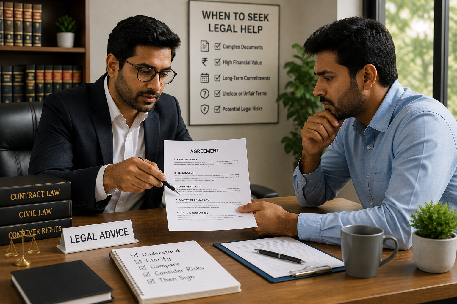 Legal Guidance Before Signing an Important Agreement