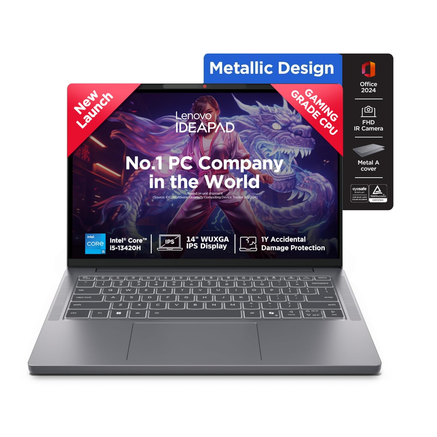 Lenovo IdeaPad Slim 3 13th Gen Intel Core i5 16GB RAM 512GB SSD