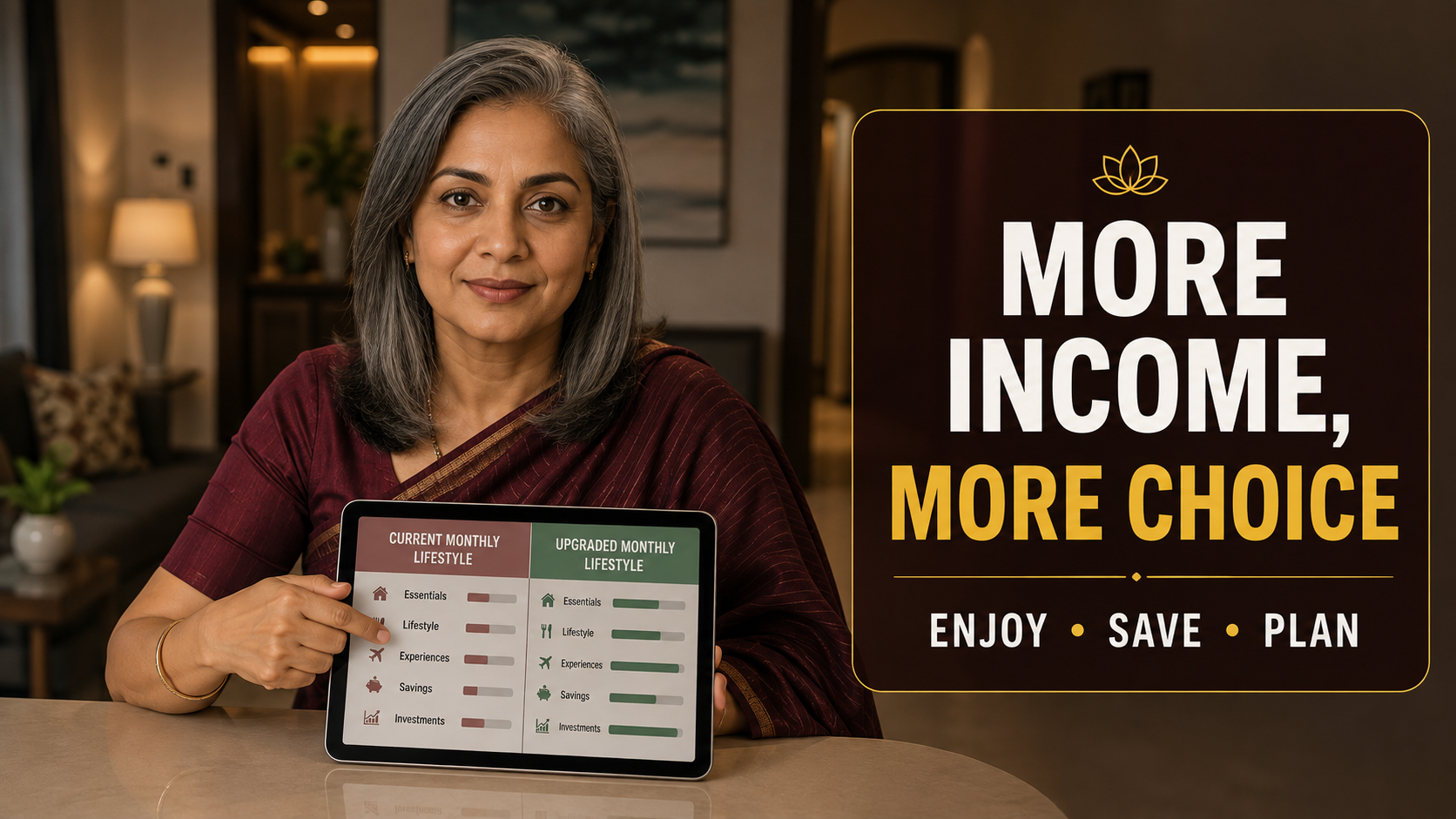 Lifestyle spending and income growth