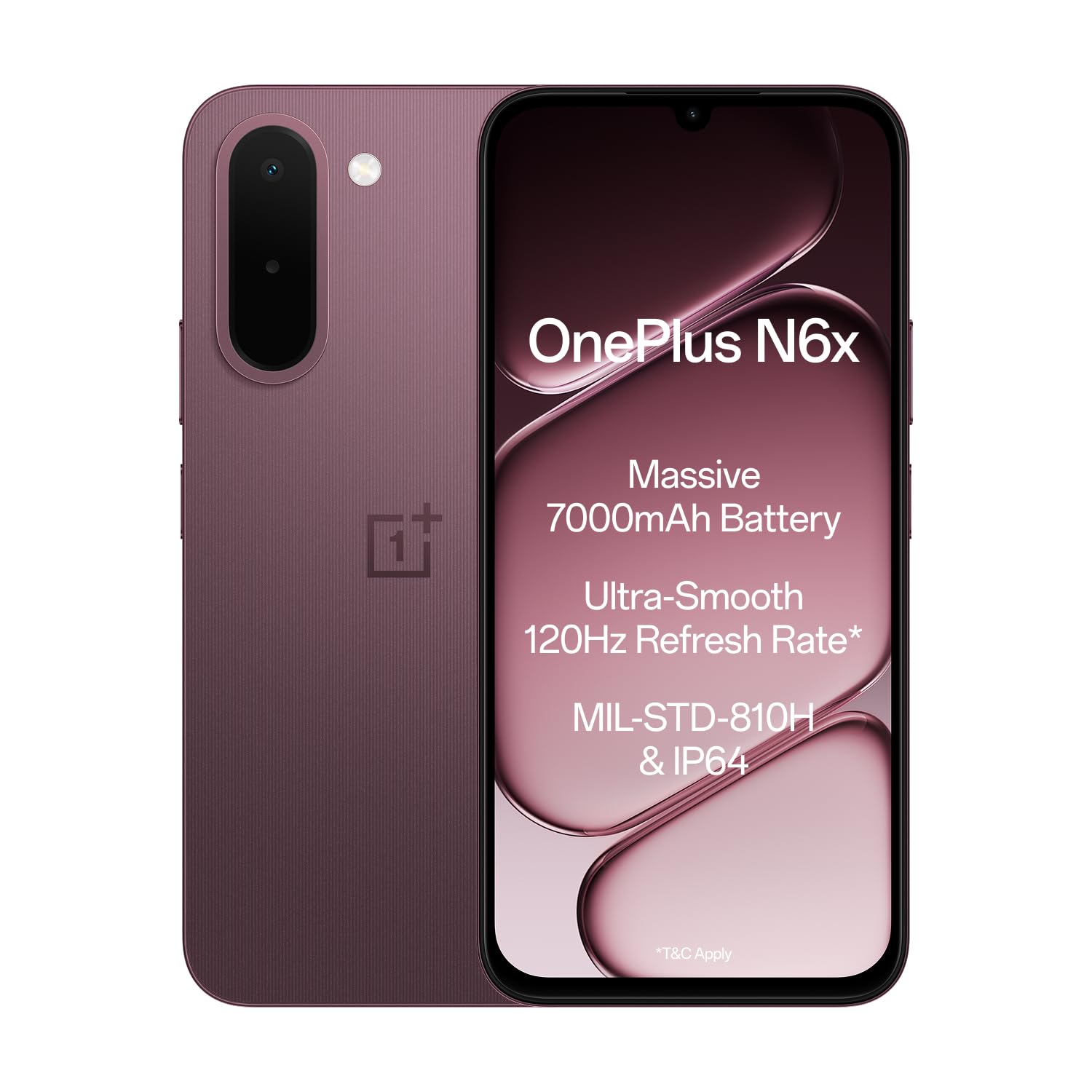 OnePlus N6x Burgundy Red 4GB RAM 128GB Storage