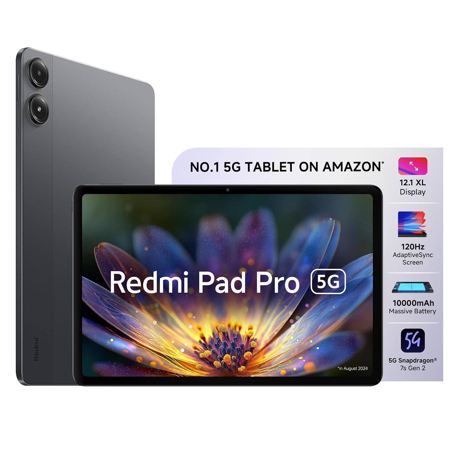 Redmi Pad Pro 5G Graphite Grey 8GB RAM 256GB Storage
