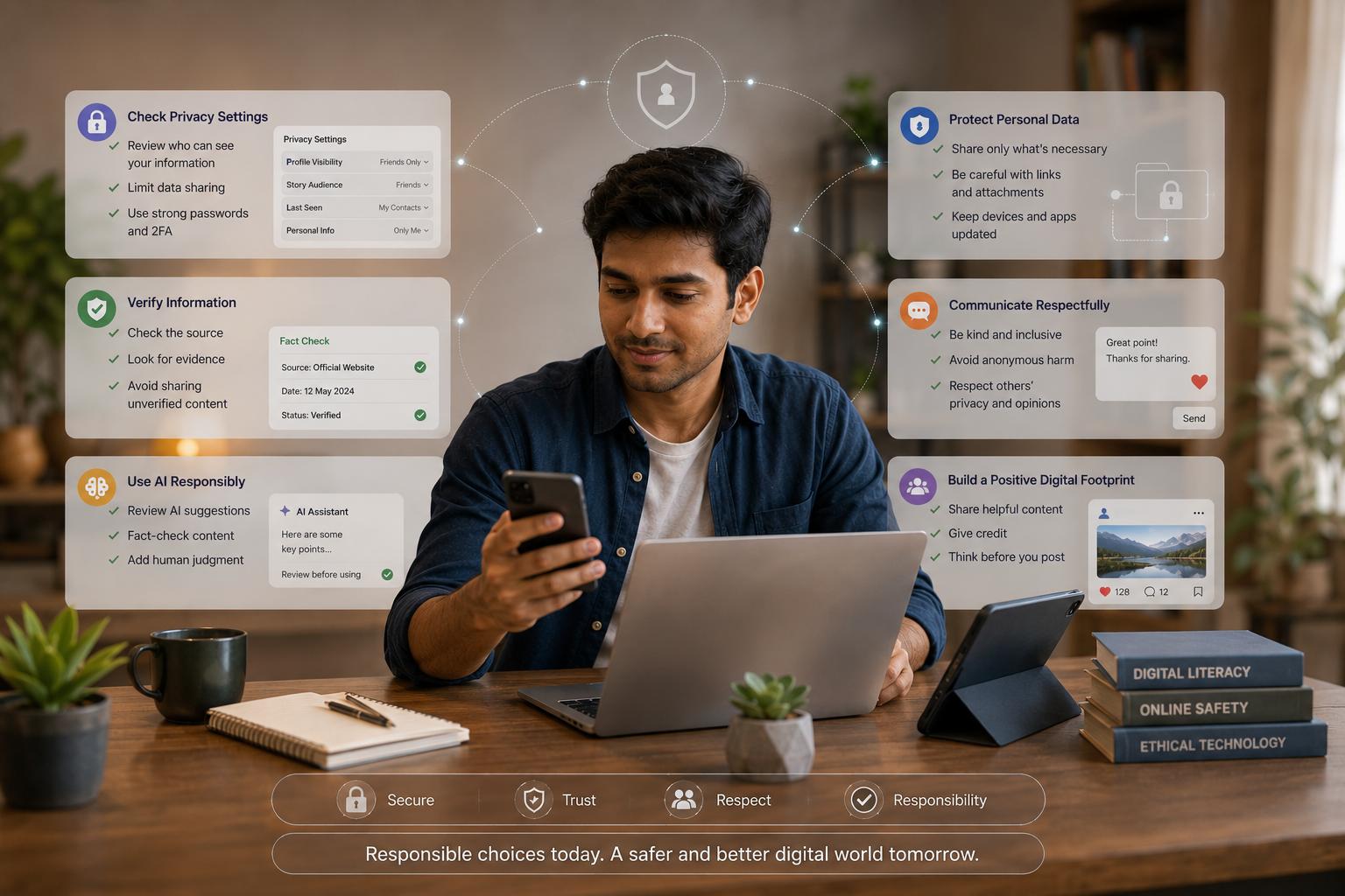 Responsible Digital Habits Building a Safer Online Future
