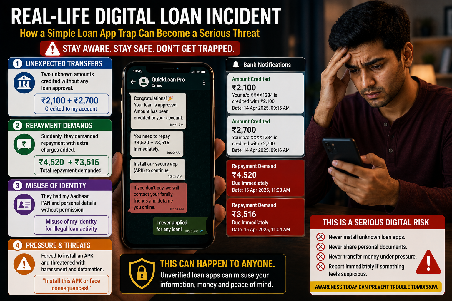 Suspicious Digital Loan Demand and Legal Awareness