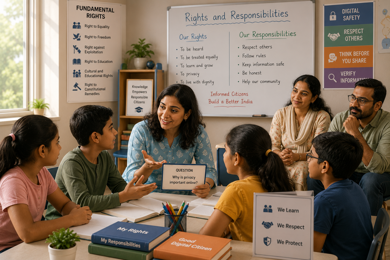 Teaching Children About Rights Responsibilities and Digital Safety