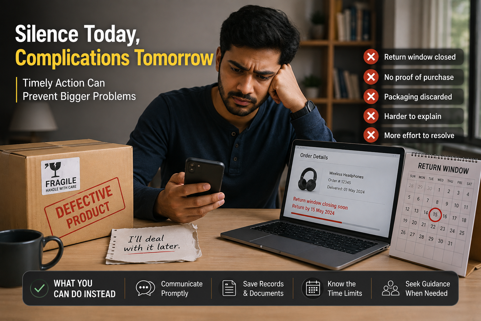 Timely Action Can Prevent Bigger Consumer Problems
