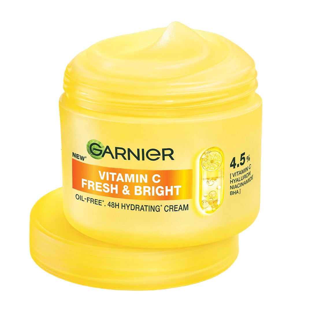 Garnier Fresh & Bright Vitamin C Sorbet Gel Face Moisturizer Cream