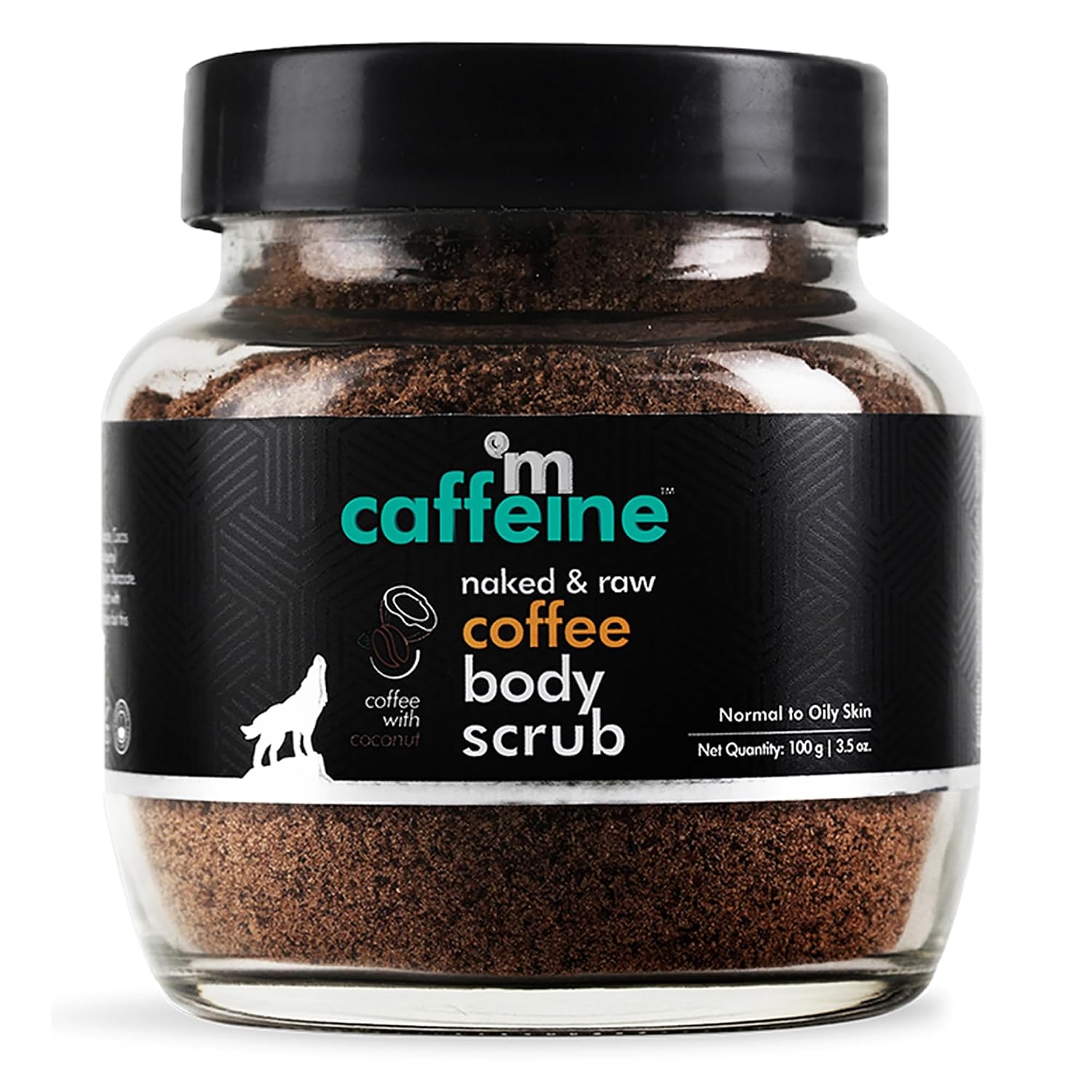 mCaffeine Exfoliating Coffee Body Scrub Powder