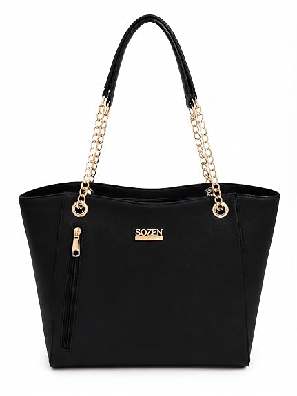 Stylish PU Leather Tote Bag for Ladies