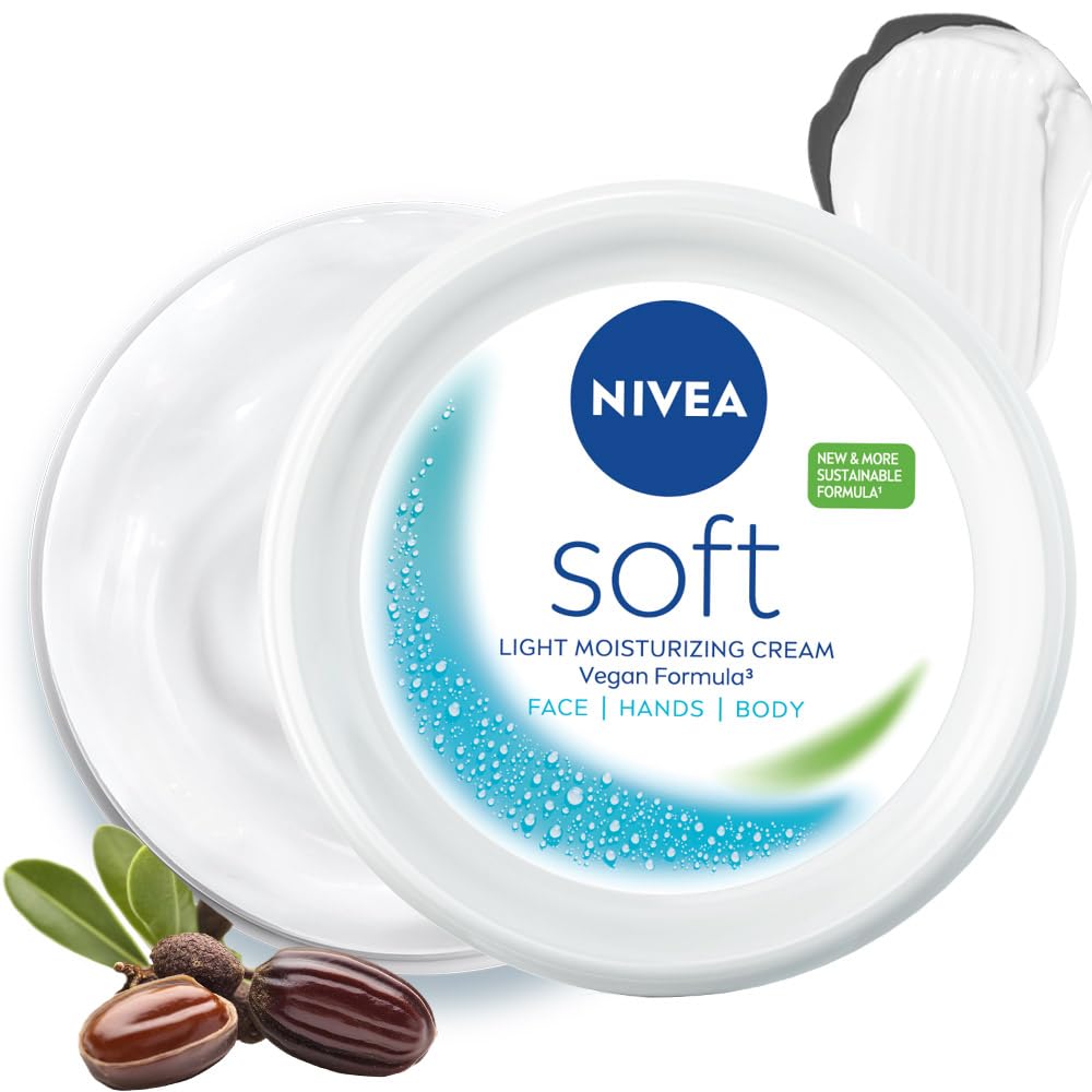 NIVEA Soft Moisturizing Cream Vitamin E Jojoba Oil
