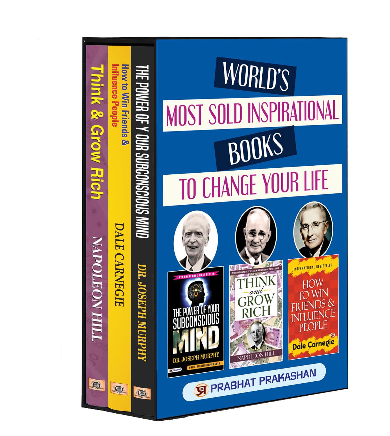 Worlds Most Sold Inspirational Books Set of 3